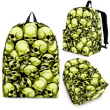 Skull Pile Backpack - Gold