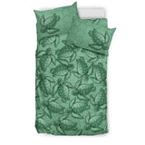 Turtle Swirl Bedding Set - Green