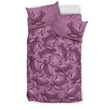Turtle Swirl Bedding Set - Mauve