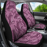 Turtle Swirl Car Seat Covers - Mauve
