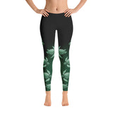 Turtle Fade Women's Leggings - Green/Black