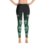 Turtle Fade Women's Leggings - Green/Black