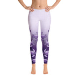 Turtle Fade Women's Leggings - Purple/White