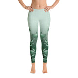 Turtle Fade Women's Leggings - Green/White